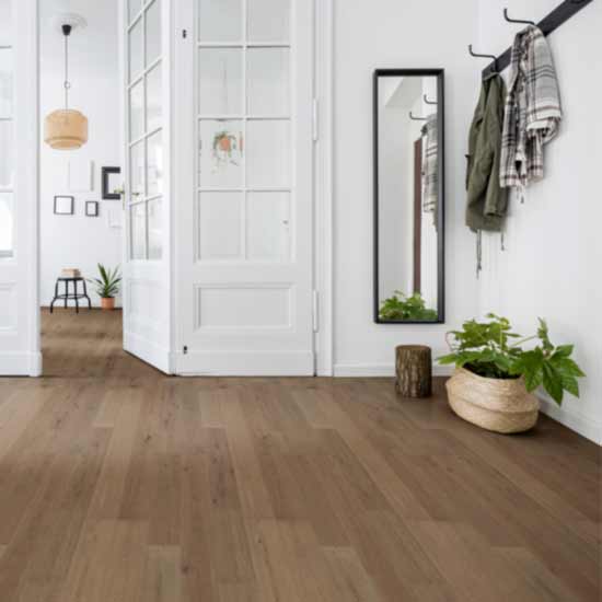 hardwood in entryway